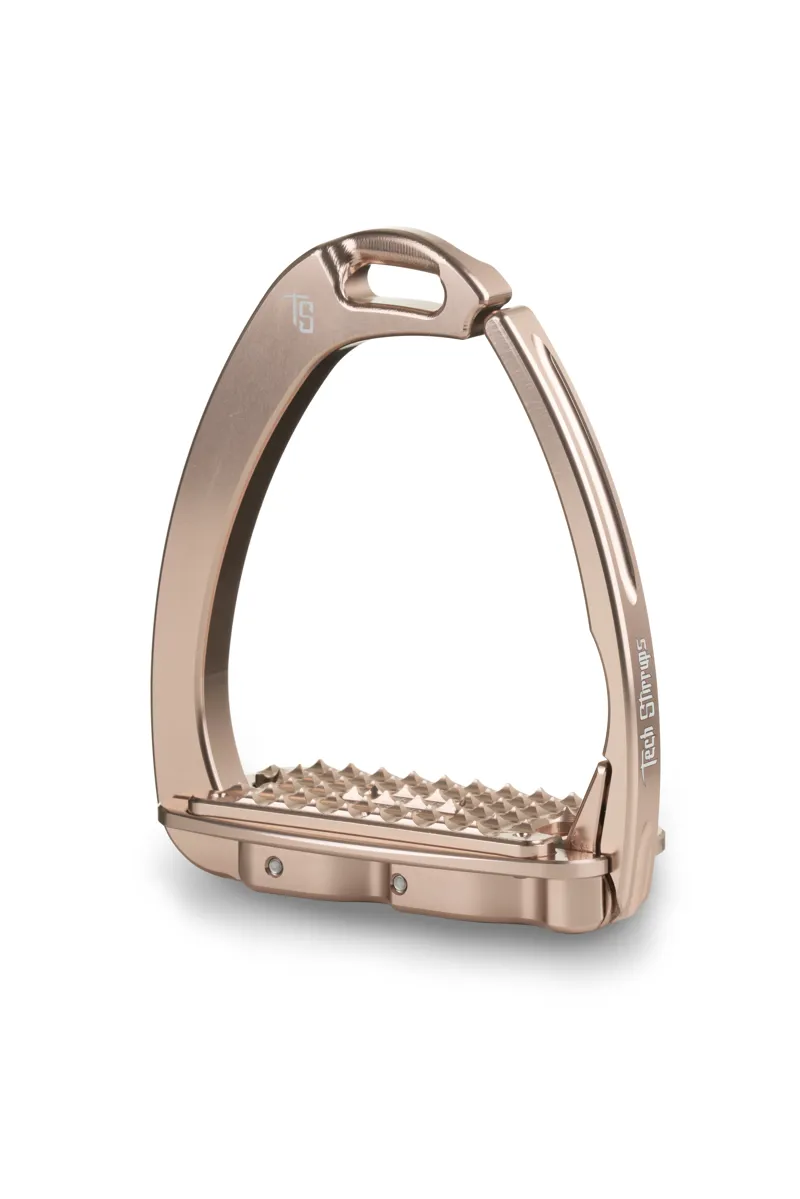 LIMITED EDITION Tech Venice Dressage Sloped Stirrups - Rosegold
